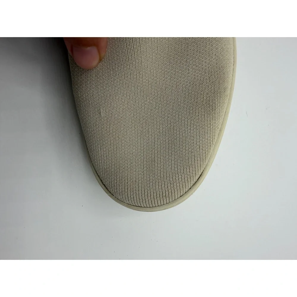 Rothys The Sneaker Womens 8 Sand Beige Slip On Knit Walking Shoes Sustainable